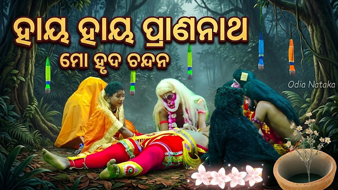 ହାୟ ହାୟ ପ୍ରାଣନାଥ ମୋ ହୃଦ ଚନ୍ଦନ | Jatra Sradhanjali Lunisahi | Odia Nataka Present Bali Badha
